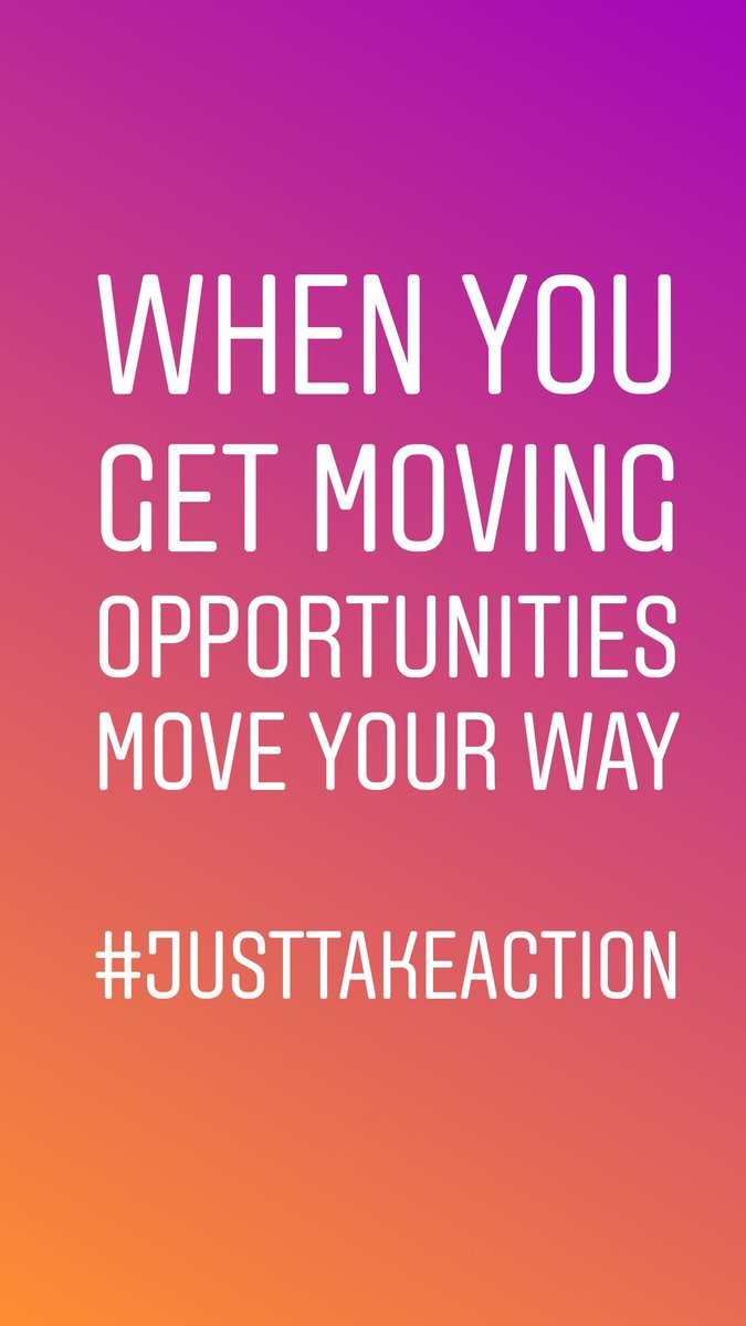 AndreAbiAwad's tweet photo. When you get moving...
Opportunities move your way.

#JustTakeAction https://t.co/kOIm9jTite