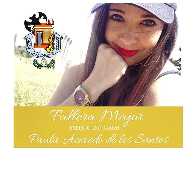 ACFallaelCanet's tweet photo. Fallera Major 2020 @PaulaAcevedo25 Paula Acevedo de los Santos. #fallescullera #cullera #Falles2020 @JLF_Cullera https://t.co/wgEgQRl2q0