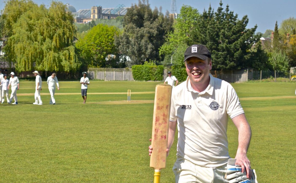 WashCricketClub's tweet photo. Hoping for a repeat of last year when we play Crouch End next week #twocenturions #gingersdoitbetter #WashCC https://t.co/uPW2wyYJwZ