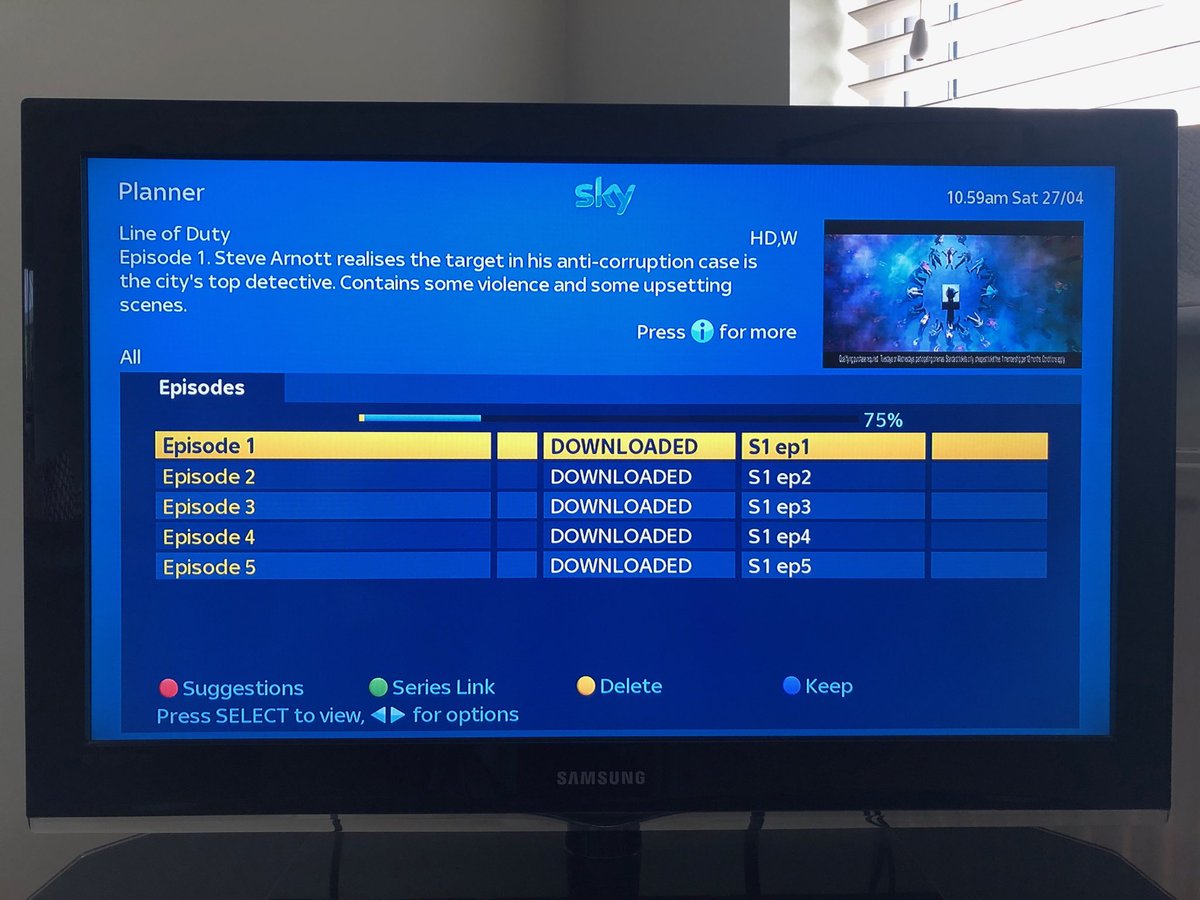 Stoppers0110's tweet photo. Right then, let’s see what all the fuss is about! #startattheverybeginning #itsaverygoodplacetostart #LineOfDuty https://t.co/Agzrdr7hDE