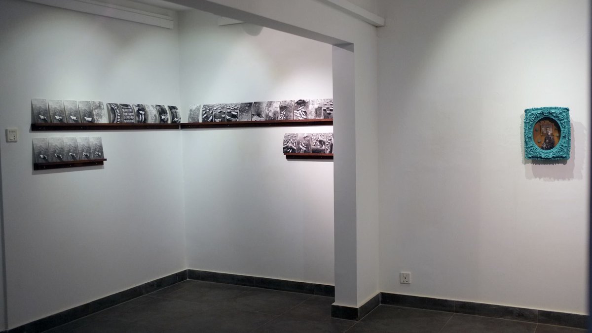 AANIdeas's tweet photo. If You Have A Garden In Your Library’ an exhibition which is currently being shown at AAN Gandhara Art Space! Artists: Saba Khan, Wardha Shabbir, Mohsin Shafi and Mahreen Zuberi. https://t.co/JHGWC6ildx