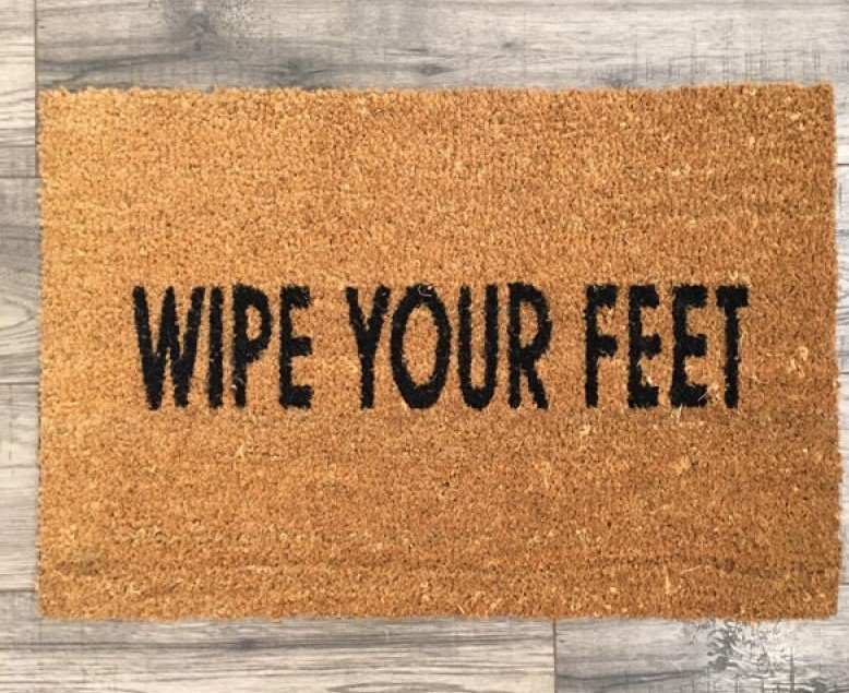 xPanda1969x's tweet photo. Don’t forget to wipe your feet!! https://t.co/6Zcnvtpcp1 https://t.co/oXCu4nTG6M