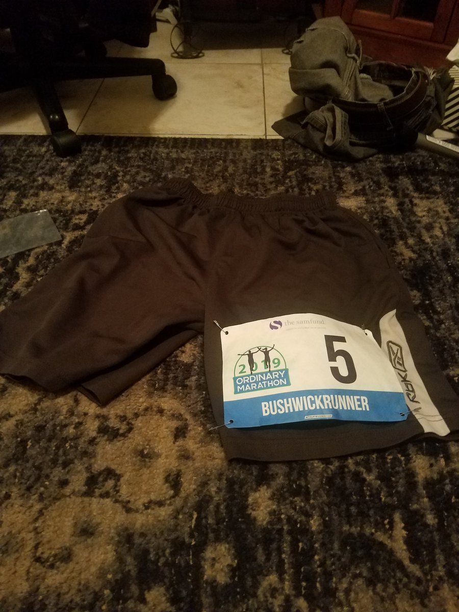 bushwickrunner's tweet image. A lot of first today.   First time running in a @HotChocolate15k and the first day for me of the #OrdinaryMarathon #gospeedy #HC15k #beatyesterday #garmin