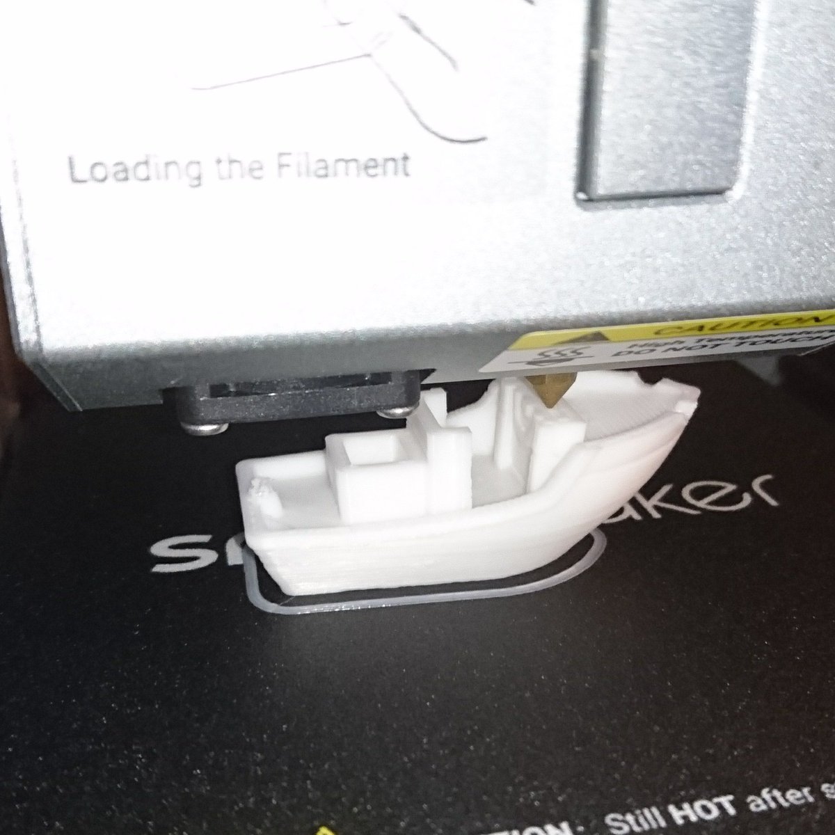 nayler's tweet image. After backing @snapmaker on @kickstarter 2 years ago: and then assembling it almost a year a go I have finally run my first 3D print: #3DBenchy. Nice result. Why did I wait so long... #TooManyProjects