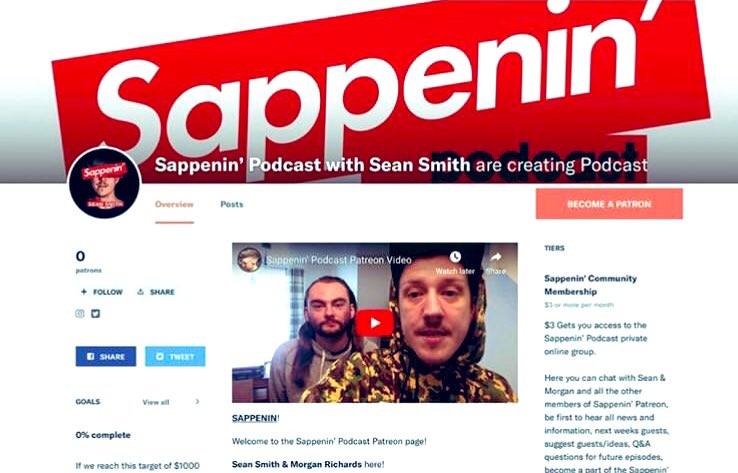 Have you enjoyed any of the last 22+ hours of Consense™️ from us?

Please think about becoming a patron of Sappenin’ by going to Patreon.com/Sappenin &amp; join our community chat! 

Know about the podcasts early, suggest guests, make memes about Sean...it’s all there! 🖤 #patreon