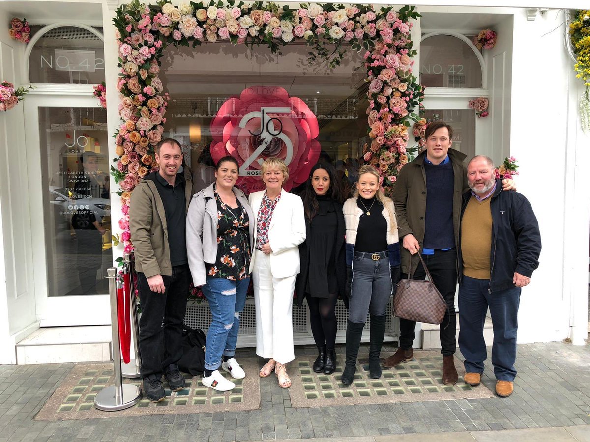 JoMaloneCBE's tweet photo. What a wonderful day celebrating 25 years of #shopkeeping ♥️😍🥰 https://t.co/RwRbCLGR07