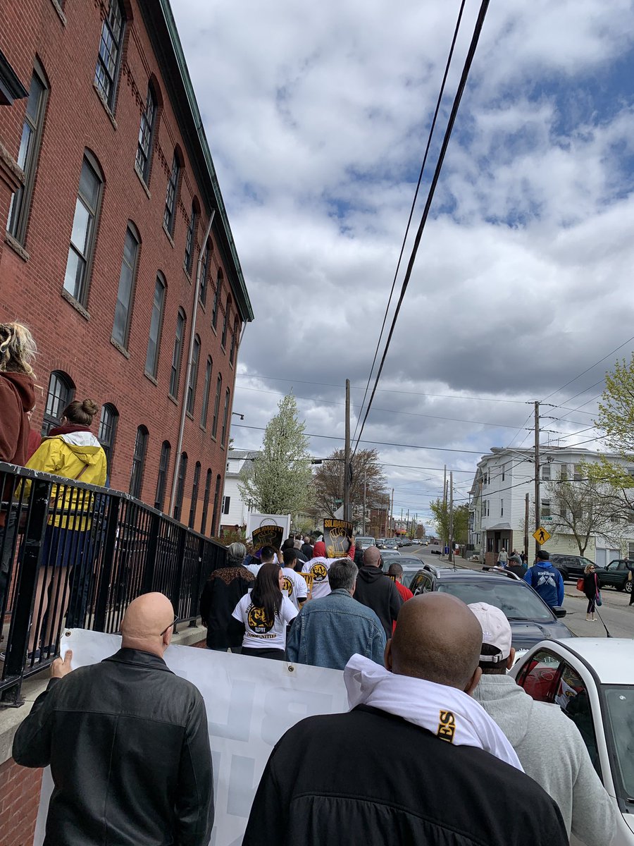 RILaborHistory's tweet image. Marching for worker safety on Workers Memorial Day #1u #solidarty #WorkersMemorialDay