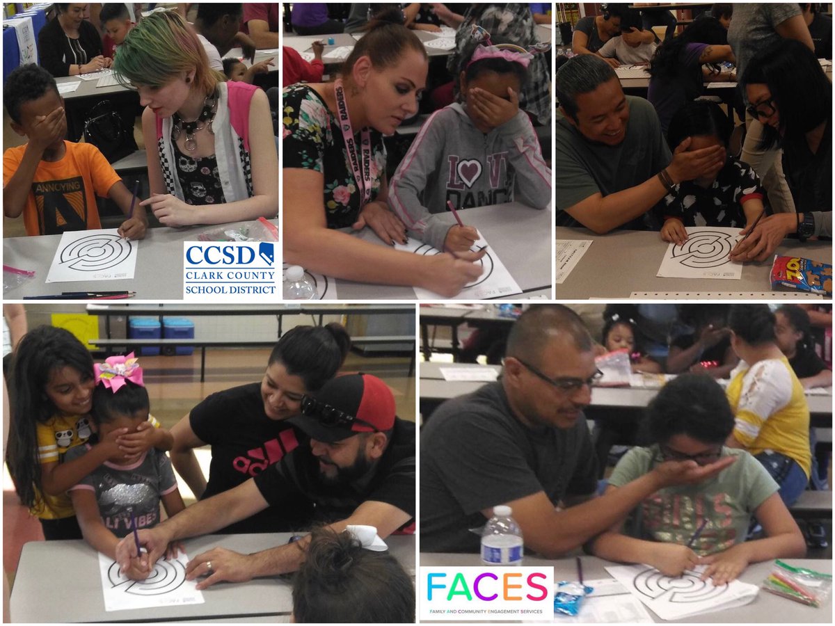 CCSDFamily's tweet image. 🌙6:00 p.m.
Full #STEAM Ahead @CJKellerES   
What did we notice?
🎨CREATIVITY- exceptional talent emerged in the 👁 eyeball challenge 
🗣COMMUNICATION- enthusiastic families precisely guided each other through the circular maze 
🤝#FamilyEngagement #linkedtolearning is #1forKids