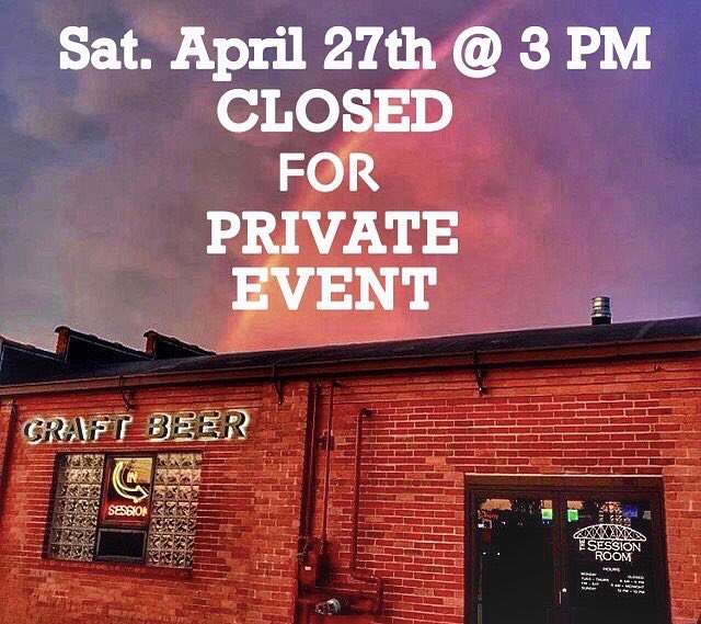 70Taps's tweet image. Heads-up: we will be closed today at 3 PM for a private event #sessionrooma2 #annarbor