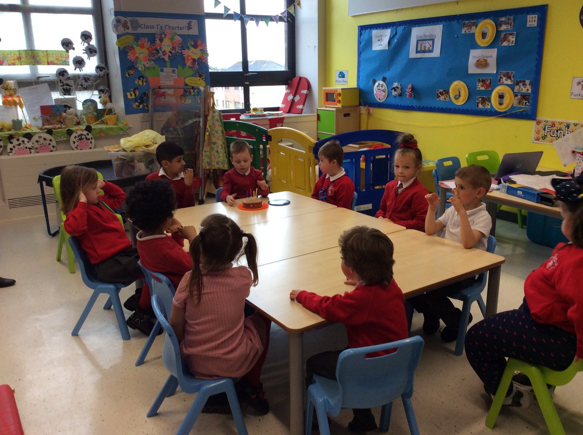 MrsHocknullDPS's tweet photo. Yesterday Class 1 had a fantastic time helping this Handsome Dude celebrate his 6th birthday. We hope he had a fantastic day. 🥳🎂💙🎈🎁🎉@drumparkprimary https://t.co/ui8IGplkeF