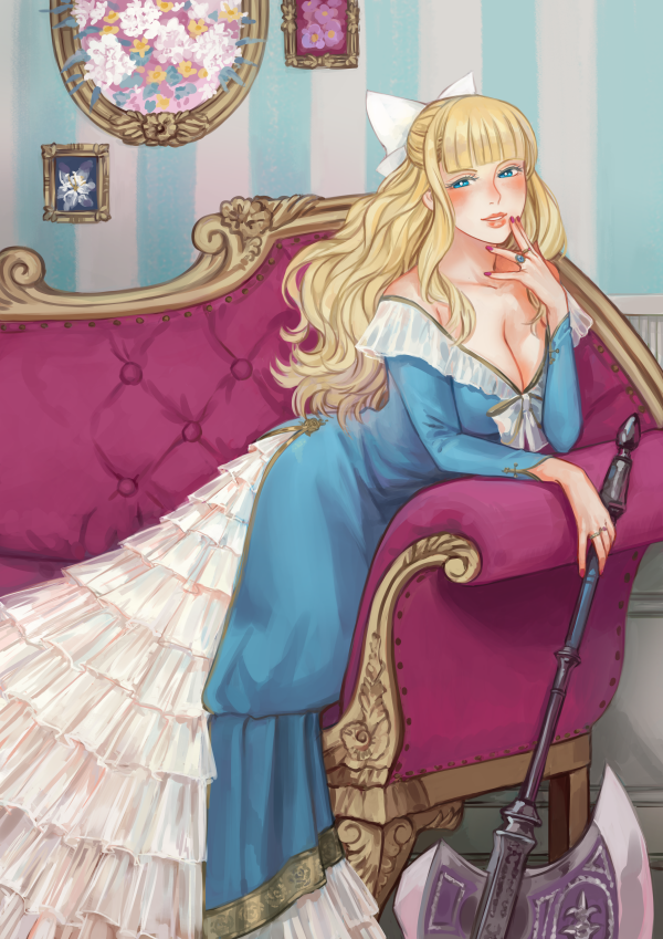 Had the pleasure of drawing the wife for <a href="/galforcezine/">Galforce: A Fire Emblem Girls Zine</a> ! Thank you for having me. 💕