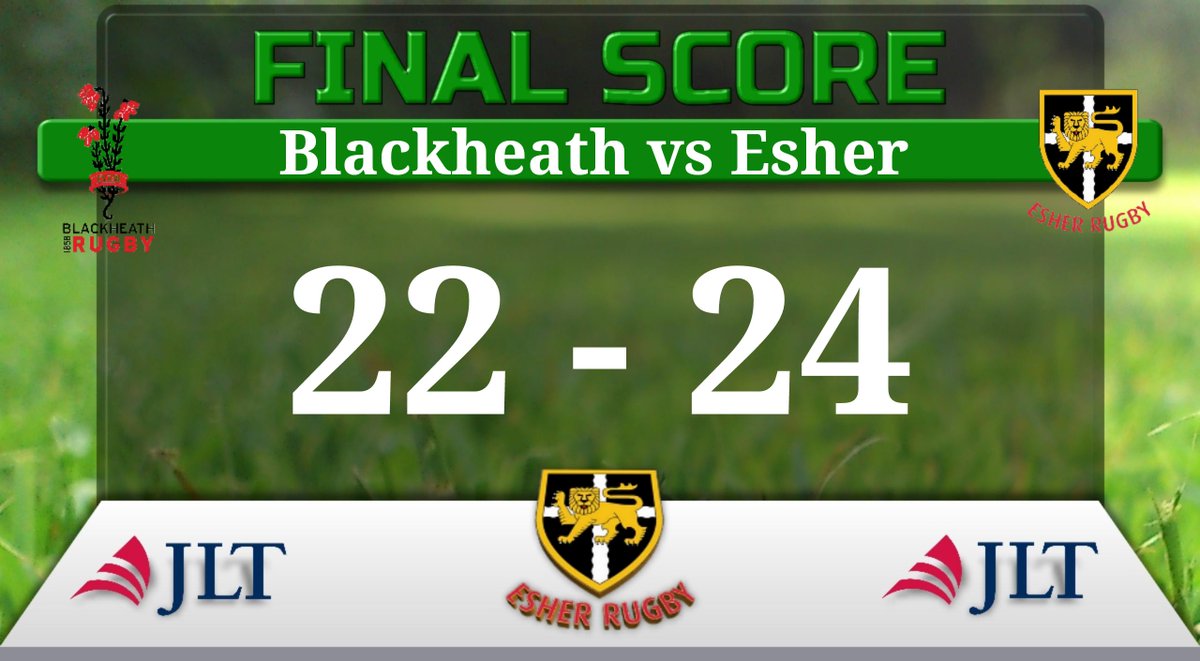 Blackheath vs Esher