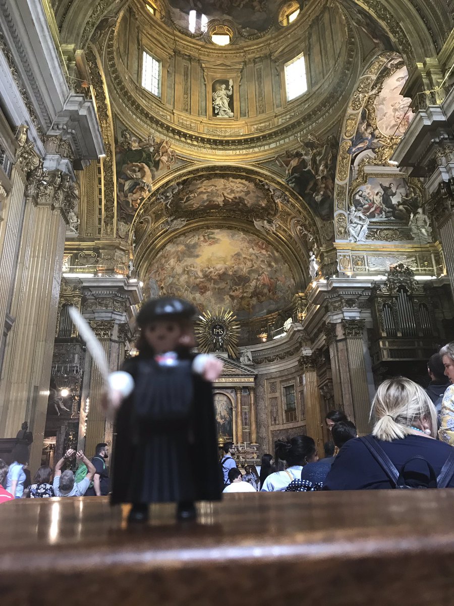 Auksutatglaubt's tweet photo. Luther macht das toll, er ist in Rom sogar in der Mutter(!)kirche des Jesuitenordens Il Gesù #Luther #ekhn #Glauben #rom #waldenser https://t.co/FW4g3LrPx4