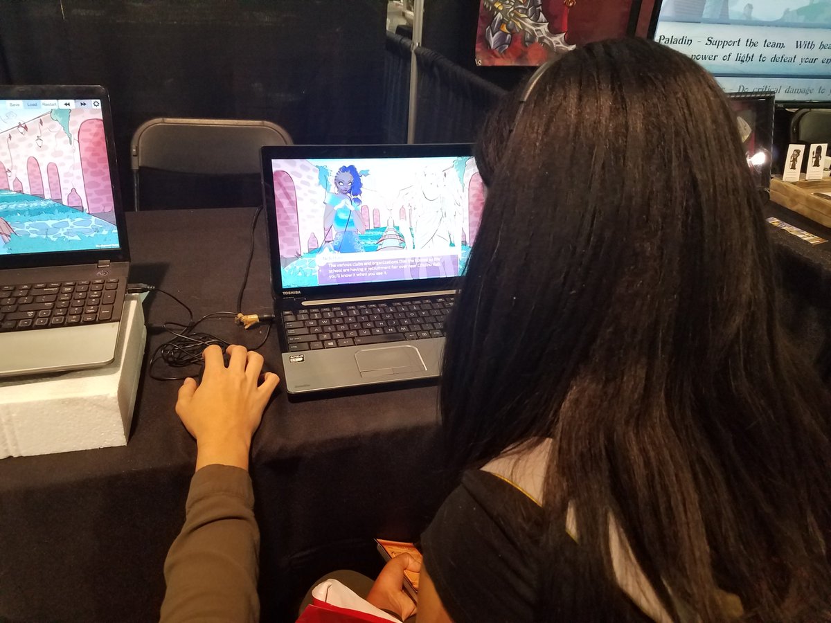 Love at Blood Moon University tweet media