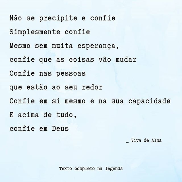 Há dias em que estamos assim, meio sem esperança. Sem saber que caminho seguir, qual decisão tomar. É como se a vida tivesse nos levado diretamente para uma bifurcação, e os rumos dos caminhos são tão diferentes que simplesmente ficamos ali, parados. Dá … bit.ly/2GRitvz