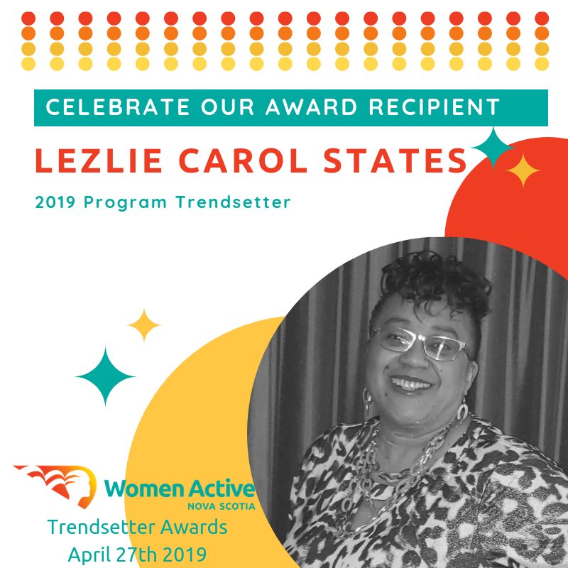 Congratulations to both Program Trendsetter Award recipients, Shannon Read and Lezlie Carol States! #2019trendsetters