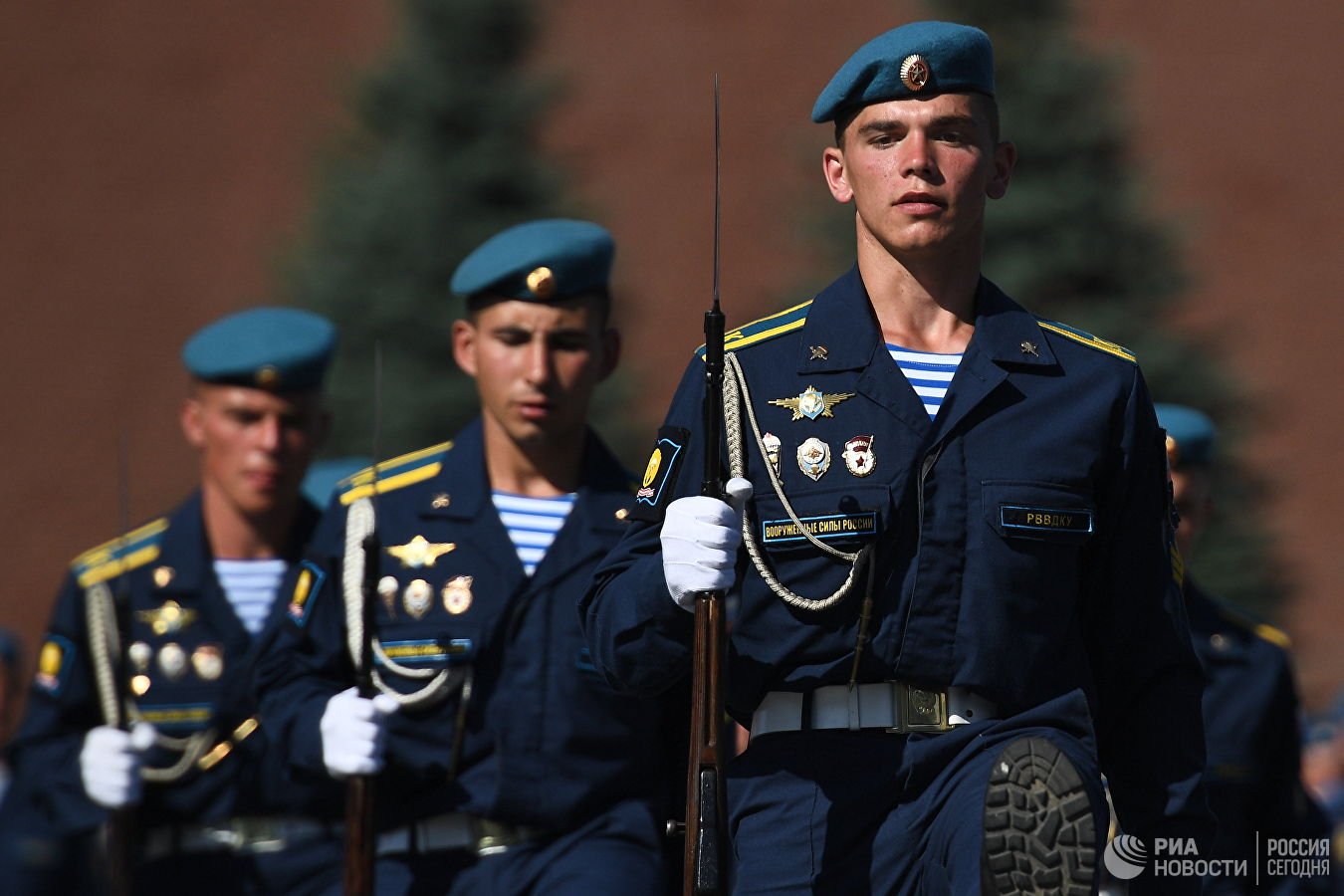 Парадная форма ВДВ Советской армии