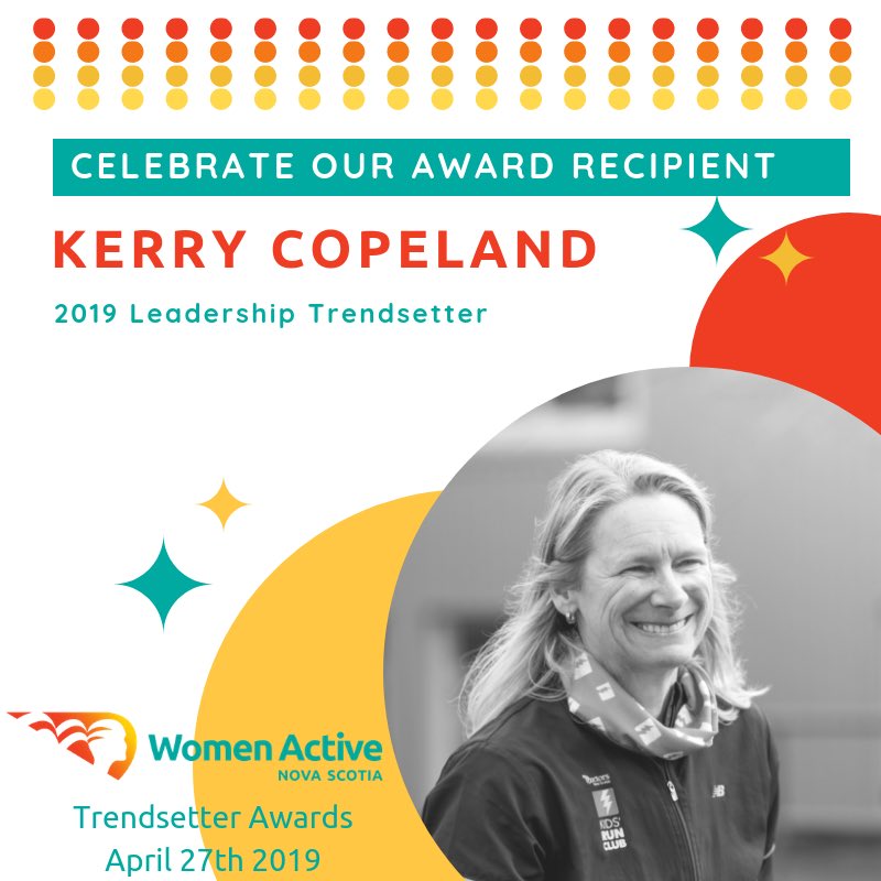 Congratulations to both Leadership Trendsetter Award recipients, Natalie d'Entremont and Kerry Copeland! #2019trendsetters