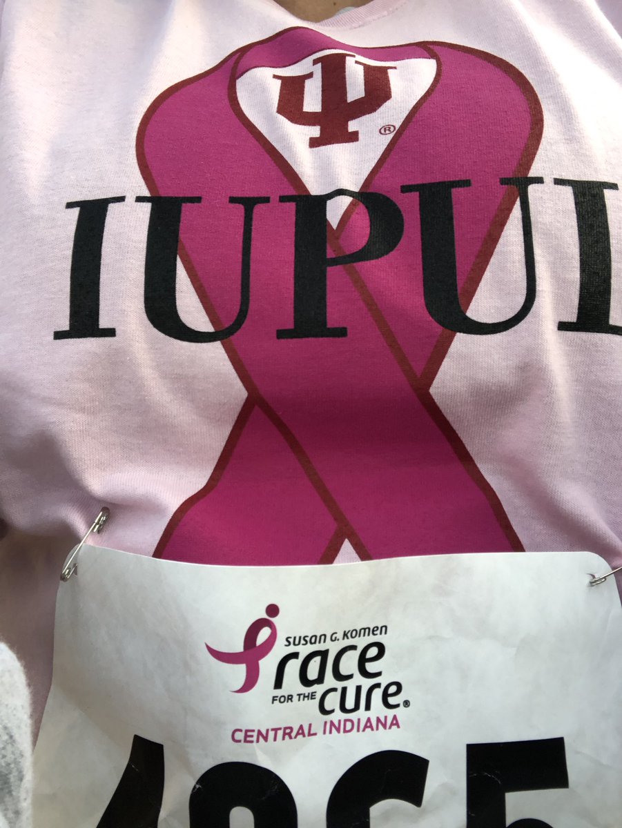 shupchur's tweet photo. Beautiful morning for a walk. #komenraceforthecure #MyIUPUI https://t.co/0FQHYnwU5s