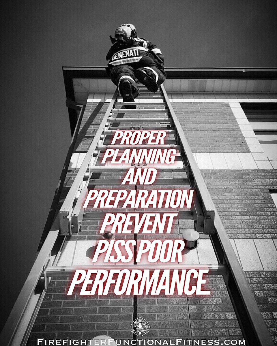 FirefighterFFit's tweet photo. “Proper Planning & Preparation Prevents Piss Poor Performance.”
-7 P’s of the British Army
https://t.co/9WF5pCOyBM
📷 @AdamBenenati (pictured) https://t.co/oMjiHZek4B