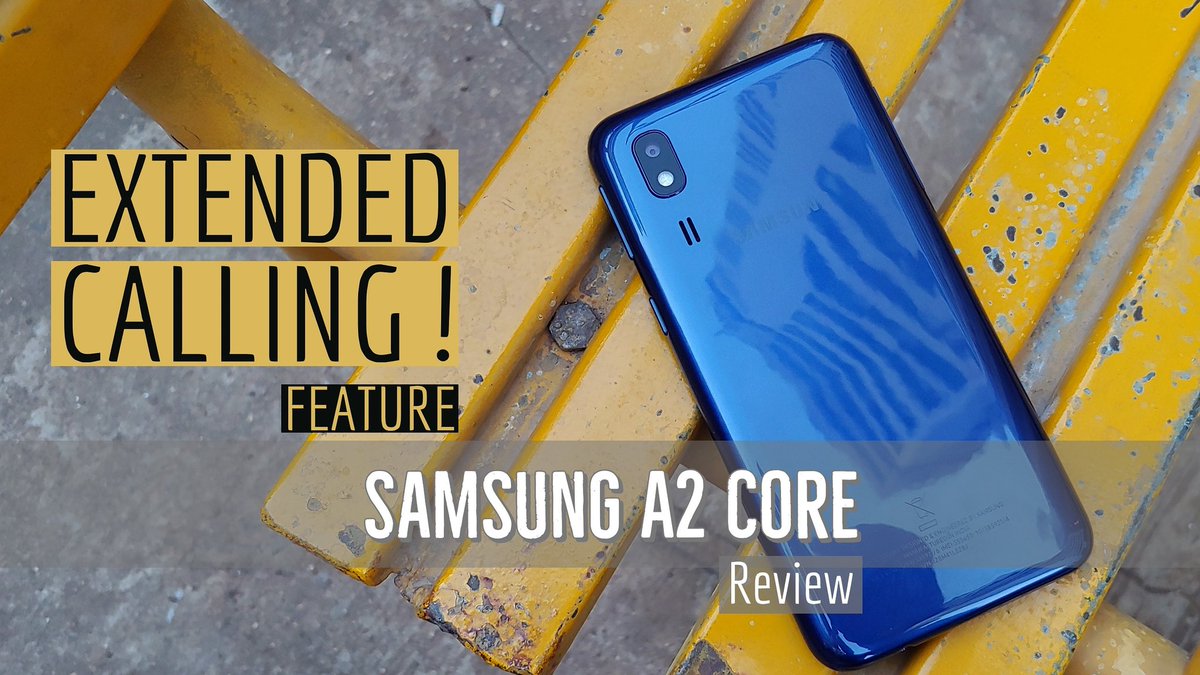 manishFkhatri's tweet photo. #SamsungA2Core Review | Extended calling feature!
https://t.co/hvB2uAde5z
With extended calling feature you can make calls to any two numbers* of your choice even if the phone is switched off due to low battery https://t.co/bdRHhJKaob