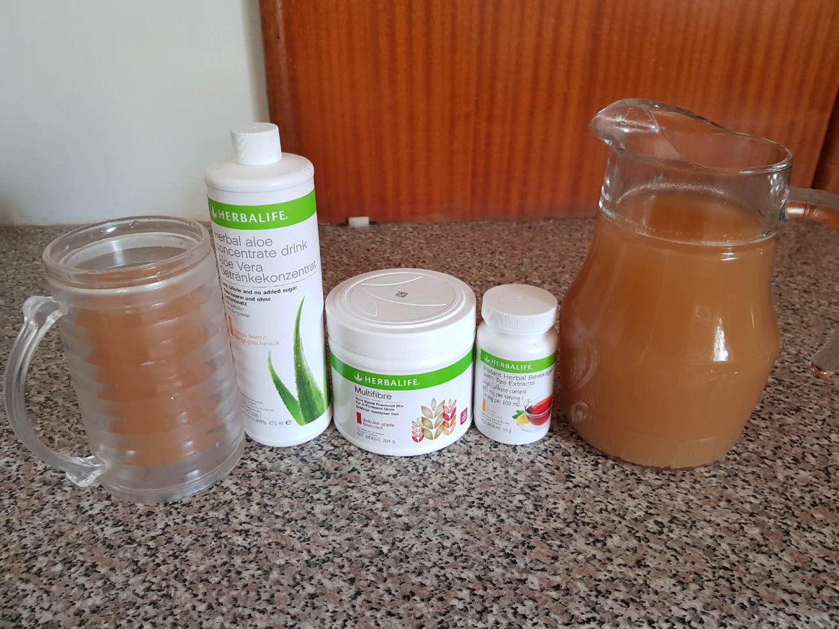 Our herbal aloe concentrate (original or mango)
What are you waiting for?? 
GET YOURS NOW 😁😁
