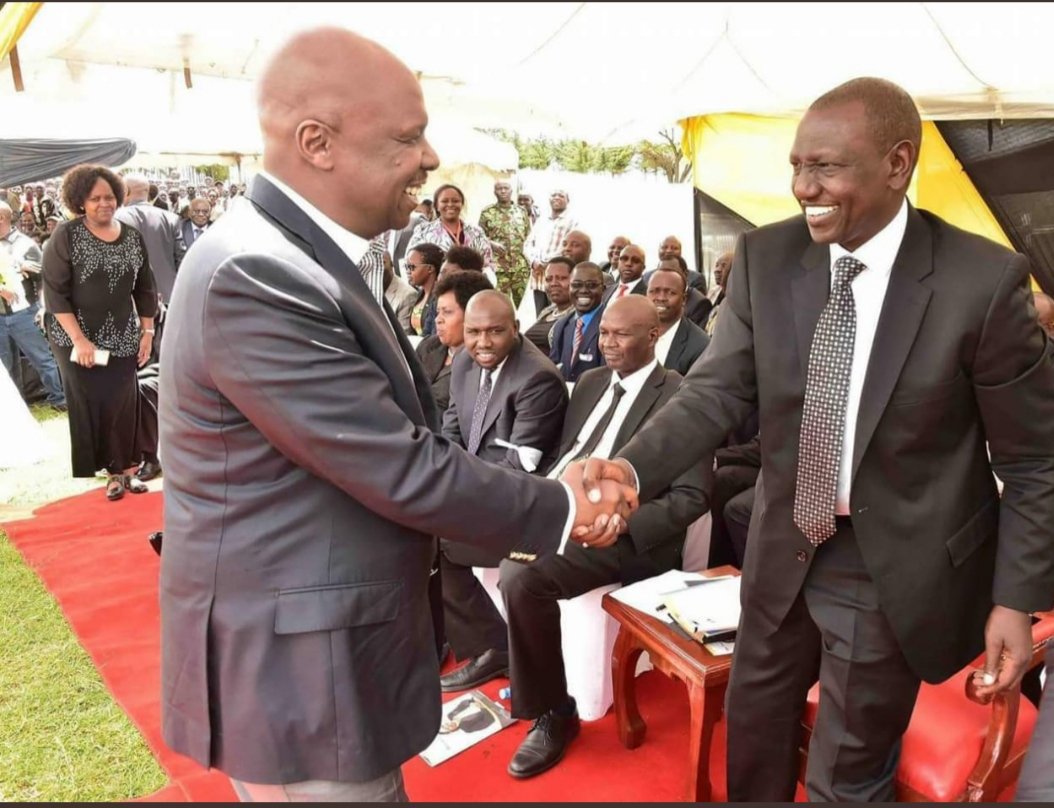 Polceze's tweet image. No sad faces at Kabarak University; that's  the sad irony #JonathanMoiSendOff