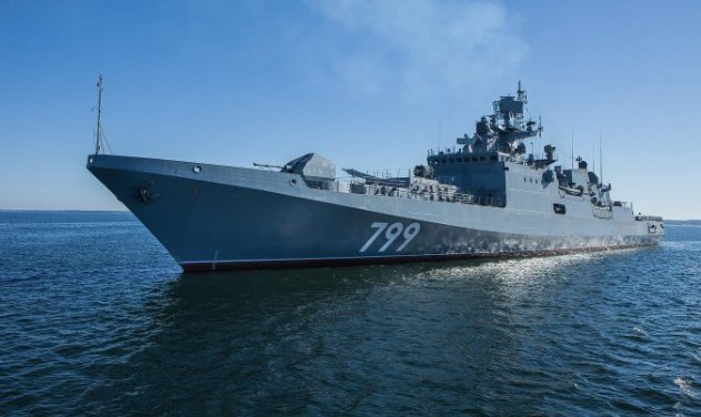 DefenseMirror's tweet photo. .@rosoboronexport @indiannavy #Project11356 #Frigate Russia begins work on two project 11356 Frigates destined for India https://t.co/qZdpbDbn0h https://t.co/M3MB7ZPIs3