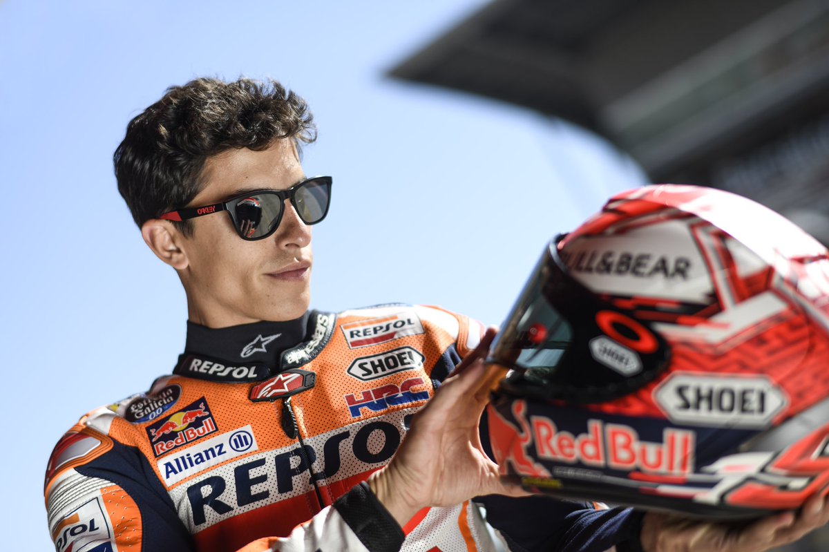 Twitter 上的 Marc Márquez："I see new to achieve. 😎 I see it in PRIZM. What do you see? #OakleyPrizm https://t.co/TqqDP6jXsQ" /