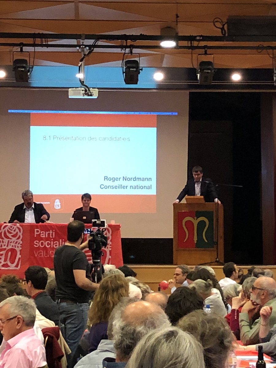 jcschwaab's tweet photo. @NordmannRoger devant le #congresPSV : « Sans protection de l’environnement, il n’y a pas de justice sociale et sans justice sociale,  il n’y a pas de protection de l’environnement » https://t.co/bFnBtZmrE1
