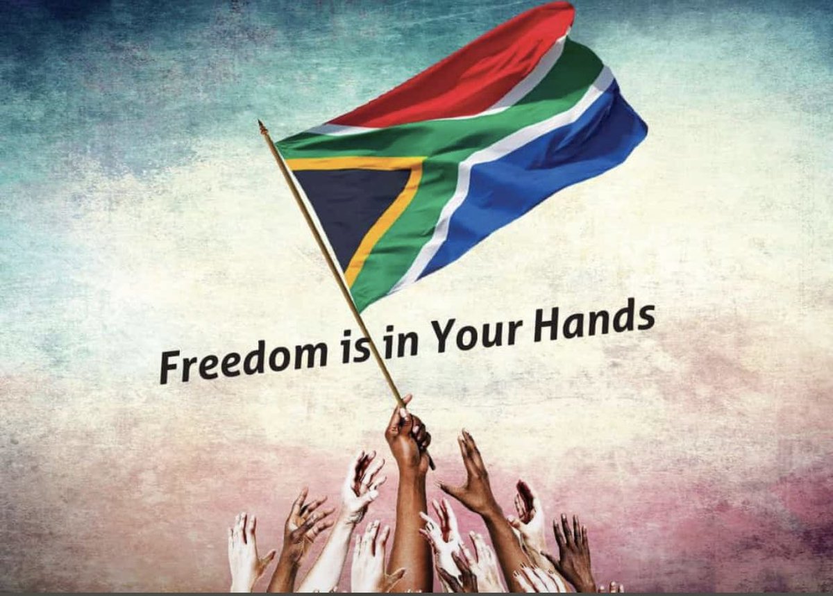 NashManyozo's tweet photo. Happy Happy Freedom to all South Africans . It’s such a blessing to live in free prosperous society. Truly thankful to God and for each and every struggle icon who fought and also sacrifices made for South Africa to be here . We pray for a prosperous SA for all https://t.co/h22CmDdcEG