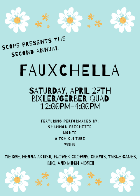 newhavenscope's tweet photo. SCOPE invites undergrad students to the Bix/Gerb quad on THIS Saturday to participate in a Coachella inspired music festival showcasing student performers. #newhavenscope #fauxchella #music https://t.co/FXuHkveYII