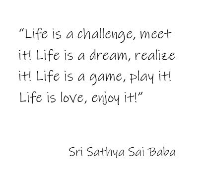 I couldn't have said it better myself. Take the challenges and games life presents you and complete them, enjoy them and play them all over again! 
.
.
#50challenges #50Challenged #MindMotivator #BodyChallenge #SoulGoal #domore #achievemore #bemore