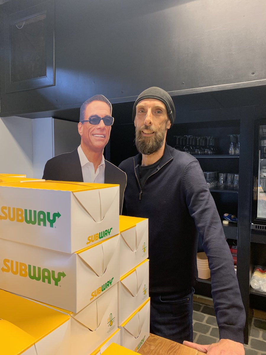 Together with Jean-Cloud for lunch at #GlobalAzureBootCamp <a href="/azugbe/">AZUG - Belgian Azure User Group</a> <a href="/dex_mach/">DexMach</a>