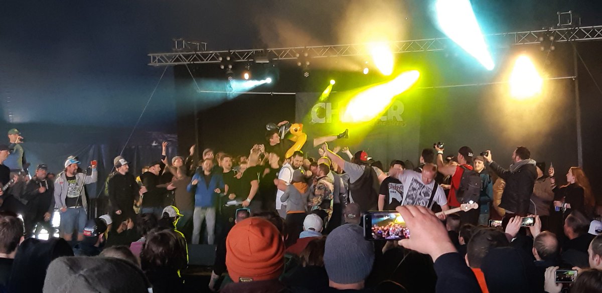 Toon Sneyers (@toonsneyers) on Twitter photo Not sure if #Chaser knew what to expect when you asked to come up stage at <a href="/GROEZROCK/">GROEZROCK Festival</a>
<a href="/tobymorse/">Toby Morse</a> knows ;-) #GR2019 #Groezrock #H2O #PMA Not sure if #Chaser knew what to expect when you asked to come up stage at <a href="/GROEZROCK/">GROEZROCK Festival</a>
<a href="/tobymorse/">Toby Morse</a> knows ;-) #GR2019 #Groezrock #H2O #PMA