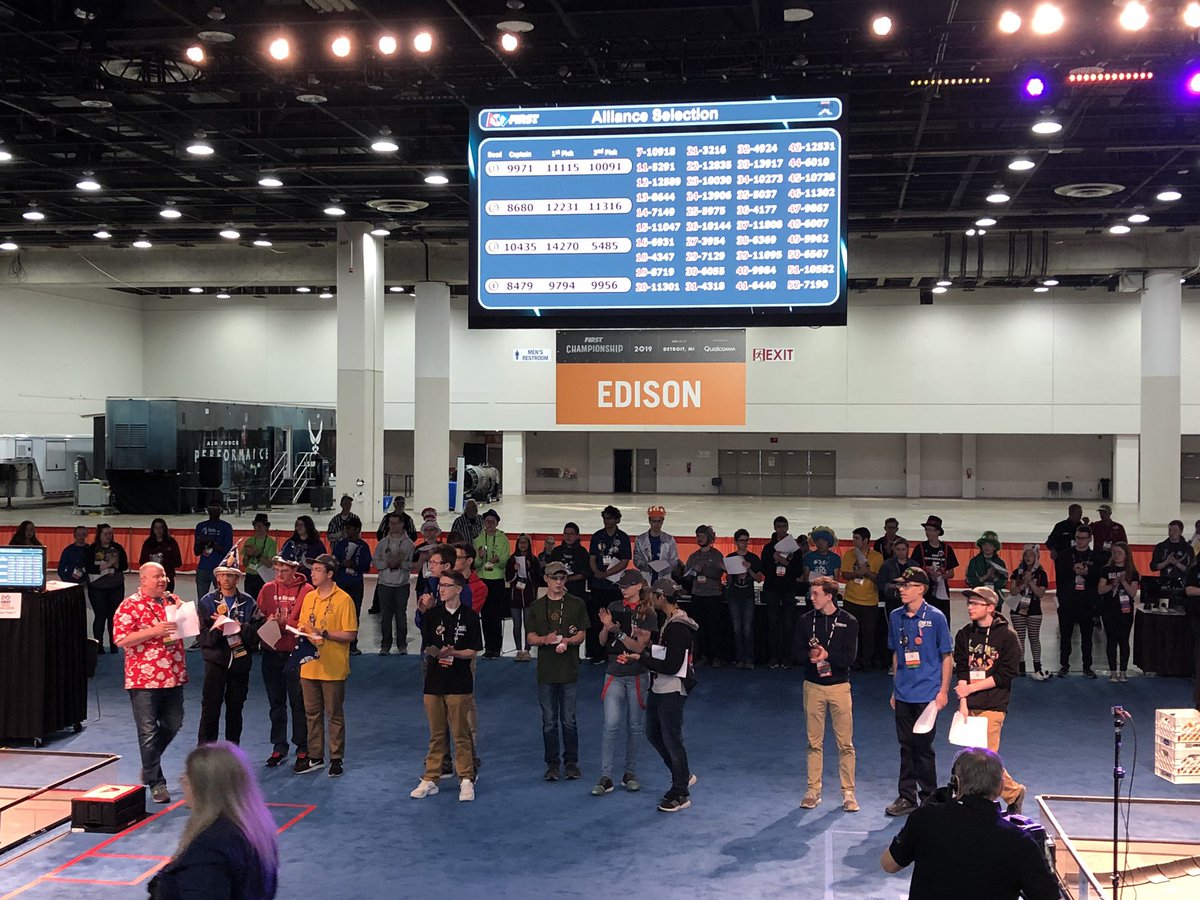 Final alliances have been picked. We are excited to go into finals with <a href="/kraken_pinion/">Kraken Pinion 8680</a> and Weapons of Mass Construction!