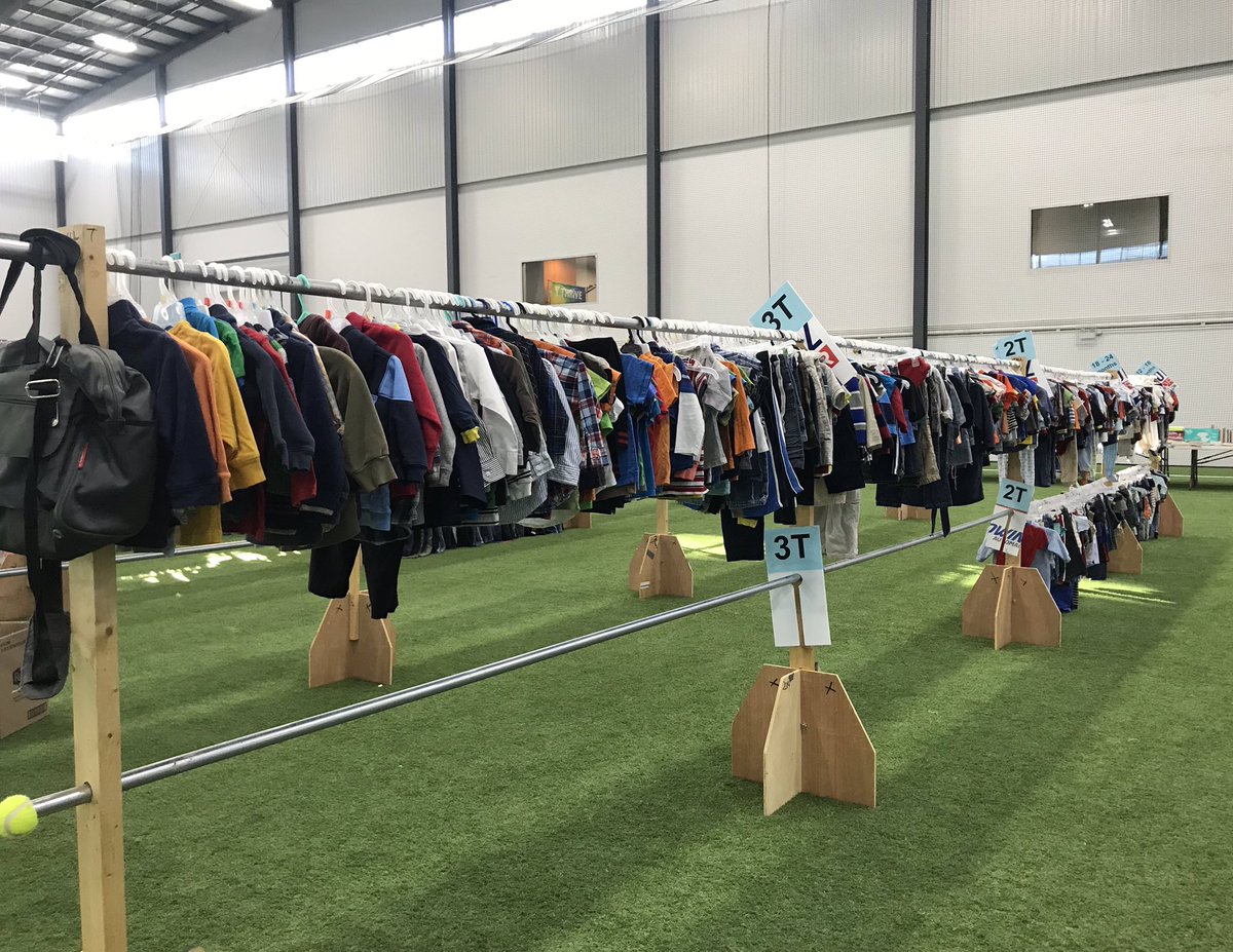 Second and final day at POMBA All For Kids Yard Sale! Doors open at 9am and close at noon. Happy shopping! 🛍 <a href="/WEPOMBA/">POMBA Windsor Essex</a> #POMBA #All4Kids