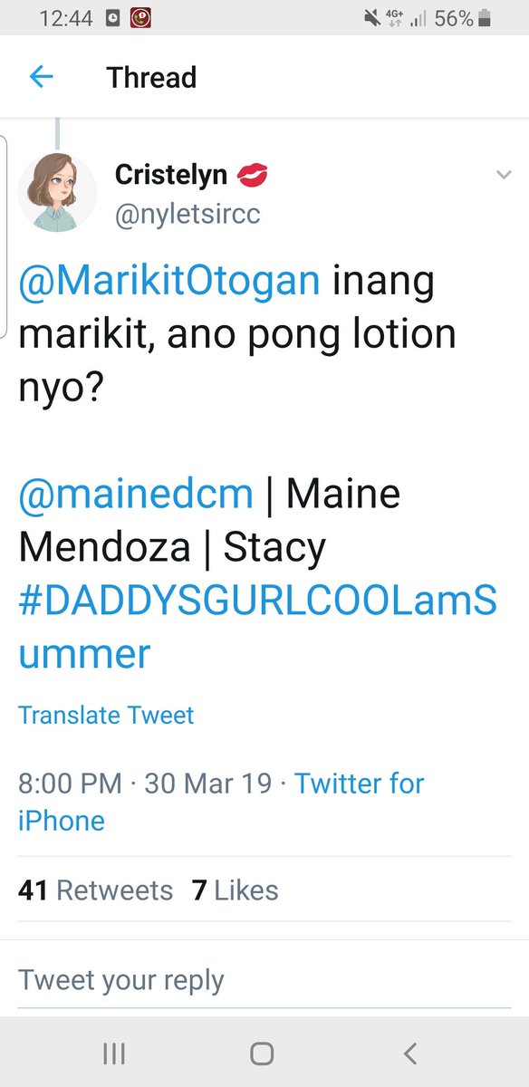 Abangan ang portion ko mamaya! Sasagutin ko ang inyong mga tweet! #DADDYSGURLNawawalangMarikit