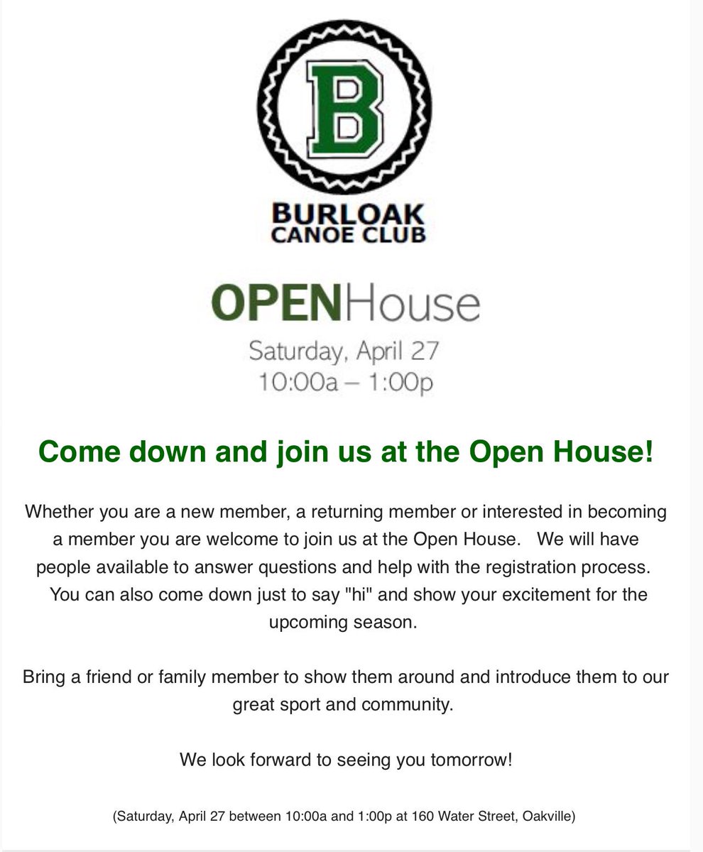 Burloak Canoe Club (@burloakcanoe) on Twitter photo 