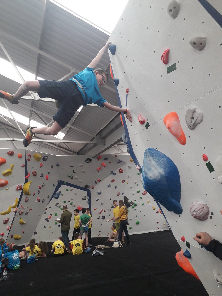 17th of 28 today and 2nd Scot! We have a happy climber. #spideyboy 

Bring on day 2! 

#BMC #YCS2019 #psychi #gbclimbing
@official_psychi @climbscotland @teambmc @rac
