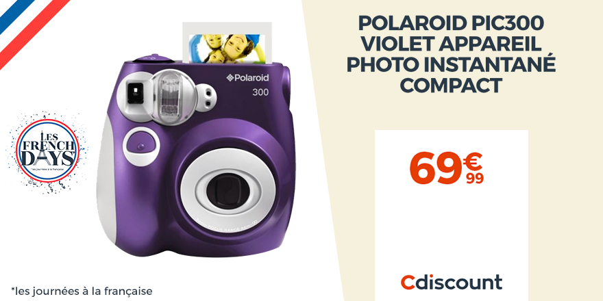 Cdiscount On Twitter Frenchdayscdiscount Polaroid Violet