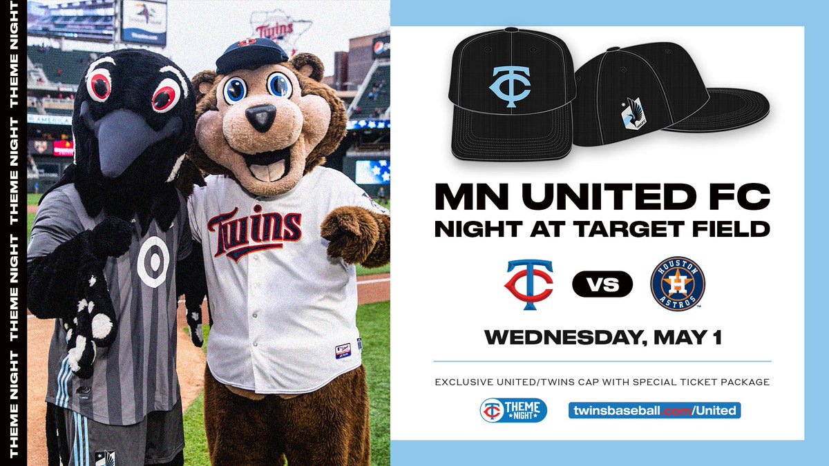 Minnesota Twins Rt For A Chance To Win 2 Tickets A Mntwins Mnufc Co Branded Hat For Mn United Fc Night At Target Field On Wednesday Onemn T Co Xiulauzmco T Co Fjfywbjlo9