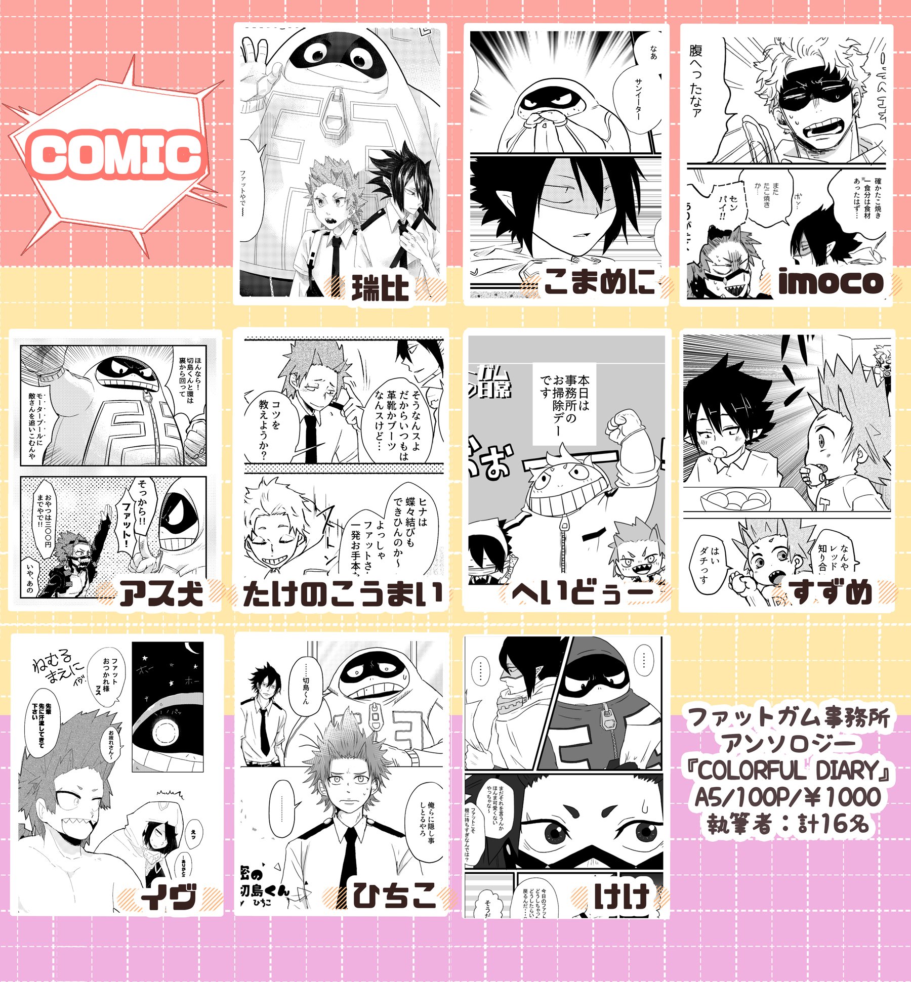 ファットガム事務所アンソロジー Foffice Antholo Twitter