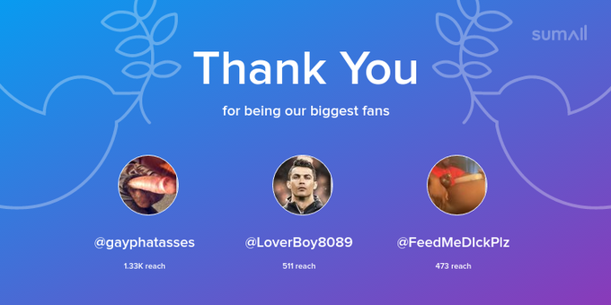 Our biggest fans this week: @gayphatasses, @LoverBoy8089, @FeedMeDIckPlz. Thank you! via https://t.co/MQbZ2Va1B6<a class="tags" target="_blank" title="On Twitter" href="/?out=eyJ0eXAiOiJKV1QiLCJhbGciOiJIUzUxMiJ9.eyJpYXQiOjE3MjA1MDMzMDgsImlzcyI6InR3cG9ybnN0YXJzLmNvbSIsIm5iZiI6MTcyMDUwMzMwOCwiZXhwIjoxNzUyMDM5MzA4LCJyZWRpcmVjdF91cmwiOiJodHRwczovL3R3aXR0ZXIuY29tL2dheXBoYXRhc3NlcyJ9.b2UbThTSXX-0RKg9ukDfn4Z3LkHJ-_REbgS-HCHnhYq53mrJpnQP-16dbJsMIl_agj95f-svaqdVXx7cSf_BOA">@gayphatasses</a><a class="tags" target="_blank" title="On Twitter" href="/?out=eyJ0eXAiOiJKV1QiLCJhbGciOiJIUzUxMiJ9.eyJpYXQiOjE3MjA1MDMzMDgsImlzcyI6InR3cG9ybnN0YXJzLmNvbSIsIm5iZiI6MTcyMDUwMzMwOCwiZXhwIjoxNzUyMDM5MzA4LCJyZWRpcmVjdF91cmwiOiJodHRwczovL3R3aXR0ZXIuY29tL0xvdmVyQm95ODA4OSJ9.gQ27z51mvumpawhPUYXlY87T_ALG5wSoMXn659Rl9h83jjhiCjKHFW0HQIbx584_rEPXFPXNgNs7JkRZ-te1wA">@LoverBoy8089</a>
