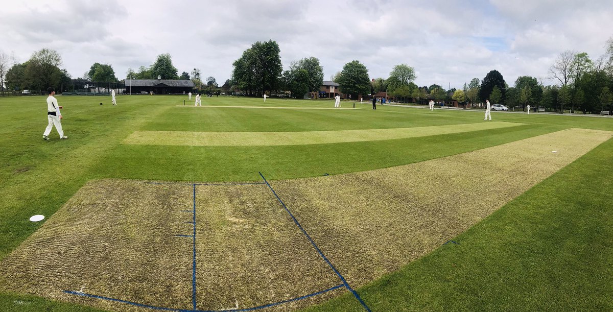 PDCWise's tweet image. RBC 1st XI chasing 269 against Abingdon @ReadingBlues @teamrbcs @abingdonschool