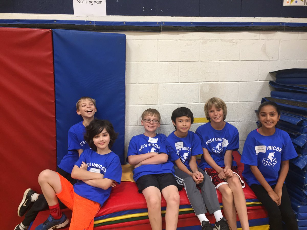 WysockisWizards's tweet photo. Dicey unicorns are ready to roll #apsmathdice #knightsrock https://t.co/iqVD7Foff4