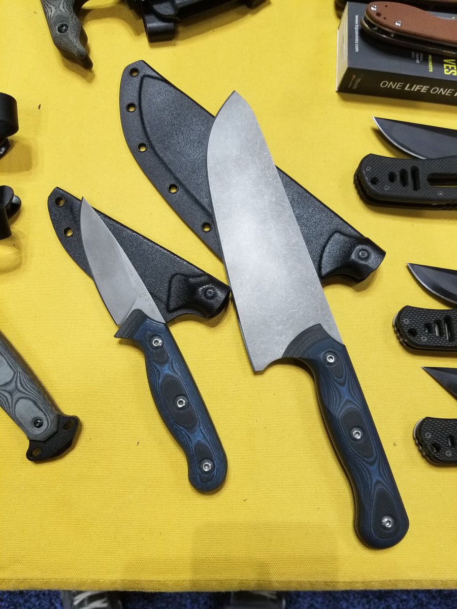 Come check out the new Dicers at booth 2742 at the #NRAAM.  #TopsKnives #newknife #cheflife