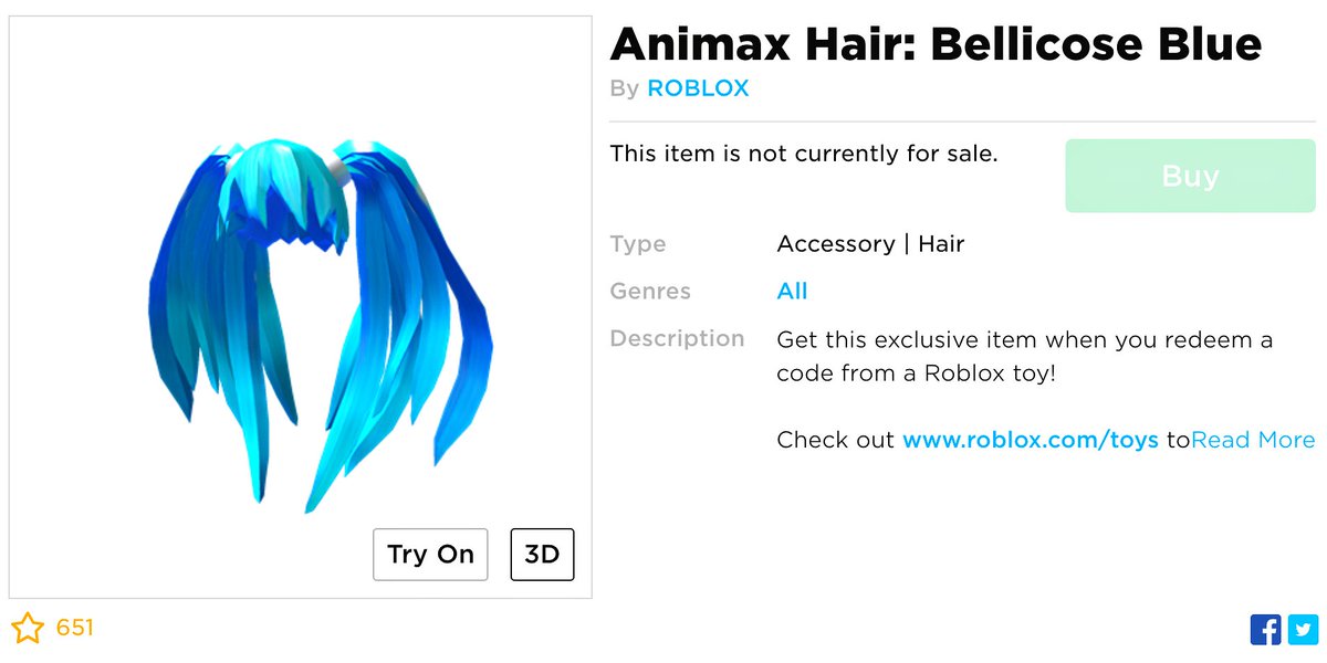 Allysweet Allysweet7 Twitter - animax hair bellicose blue roblox