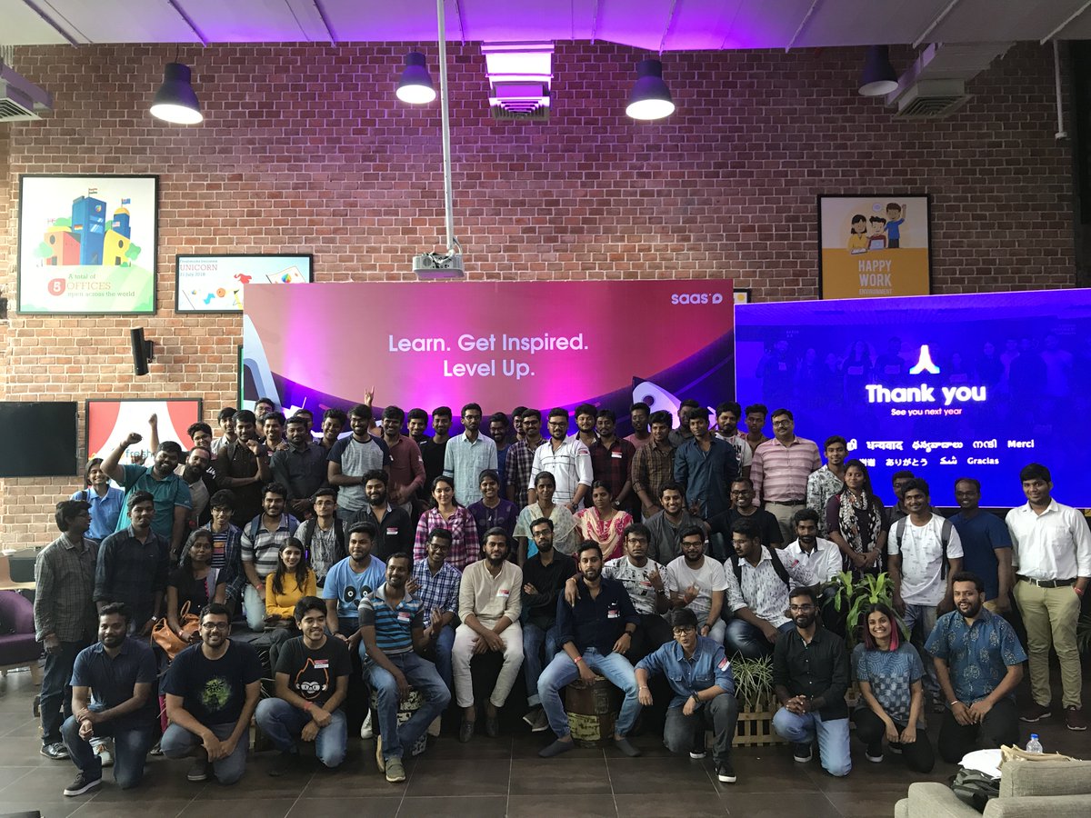 Thank you all for being there.

#SaaSD2019 #LevelUp #DesignConference #meetup