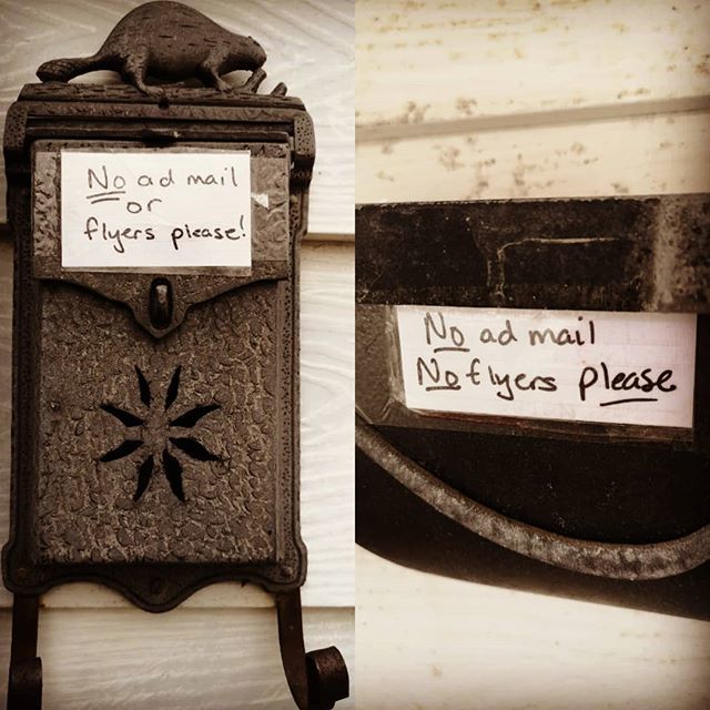 trishredleaf's tweet image. Spring renewal 
#nojunkmail #savepapersavetrees
#emptymailboxes